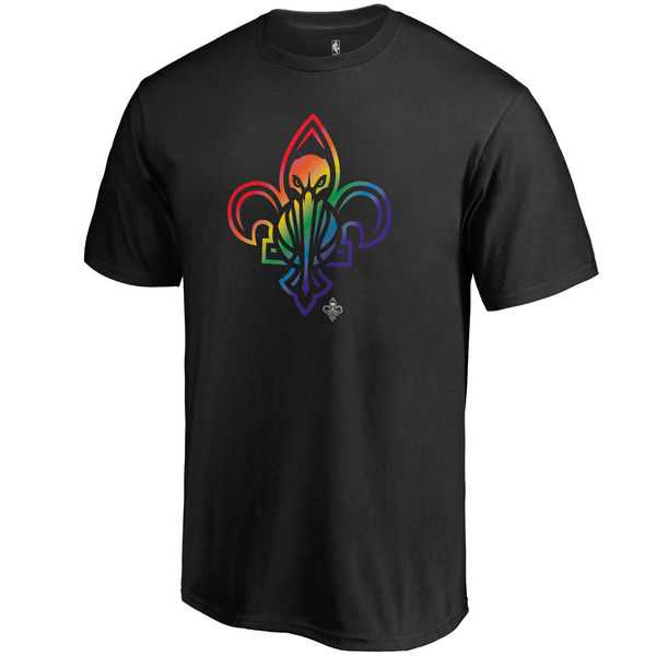 Men's New Orleans Pelicans Fanatics Branded Black Team Pride T-Shirt FengYun,We sell and wholesale Men's New Orleans Pelicans Fanatics Branded Black Team Pride T-Shirt FengYun on line form chian!